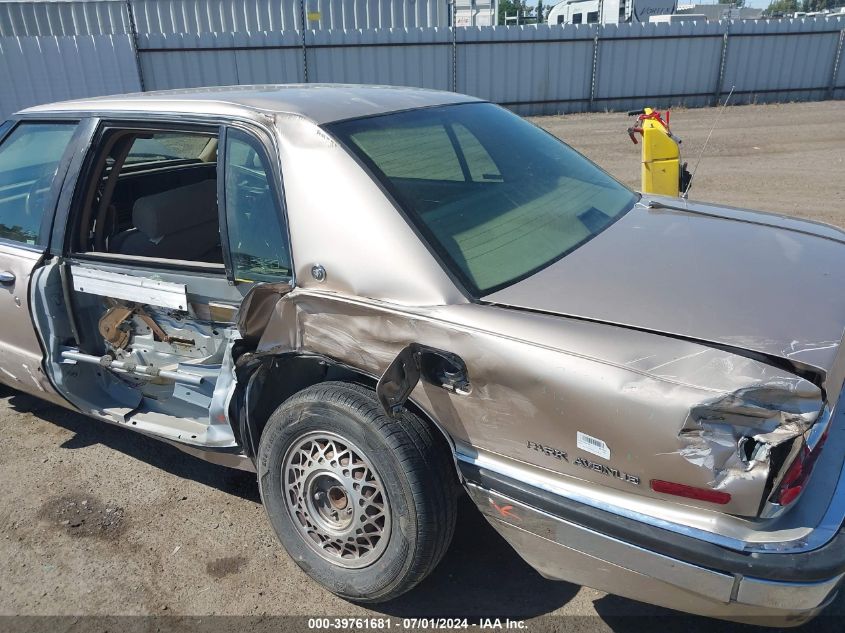 1992 Buick Park Avenue VIN: 1G4CW53L4N1668024 Lot: 39761681