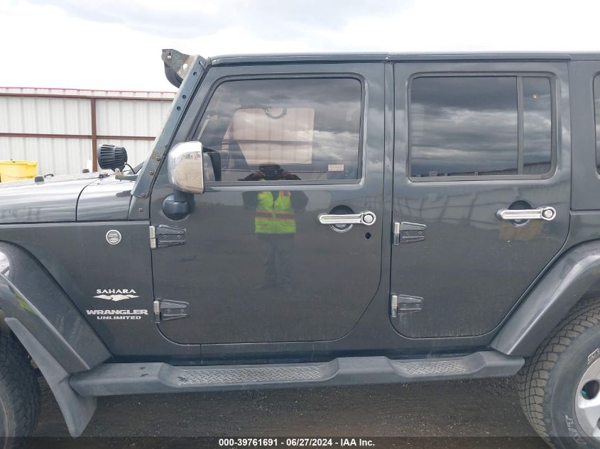 2010 Jeep Wrangler Unlimited Sahara VIN: 1J4BA5H13AL156317 Lot: 39761691