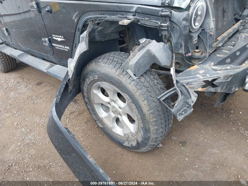 2010 Jeep Wrangler Unlimited Sahara VIN: 1J4BA5H13AL156317 Lot: 39761691