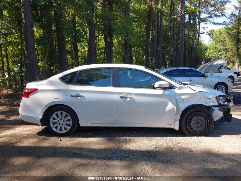 2017 Nissan Sentra Sv VIN: 3N1AB7AP4HY260618 Lot: 39761694