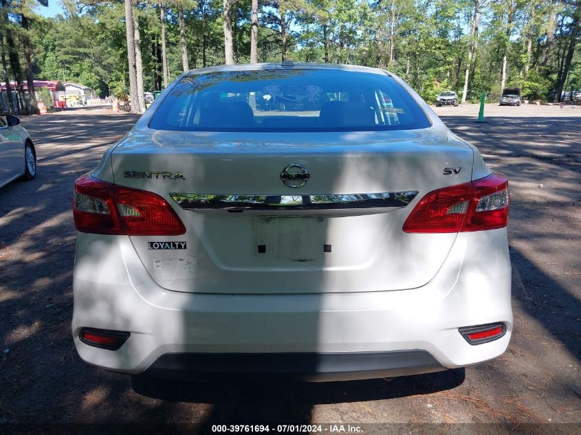 2017 Nissan Sentra Sv VIN: 3N1AB7AP4HY260618 Lot: 39761694