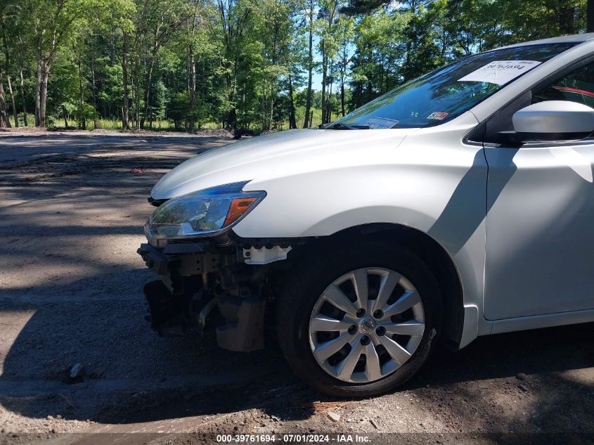 2017 Nissan Sentra Sv VIN: 3N1AB7AP4HY260618 Lot: 39761694