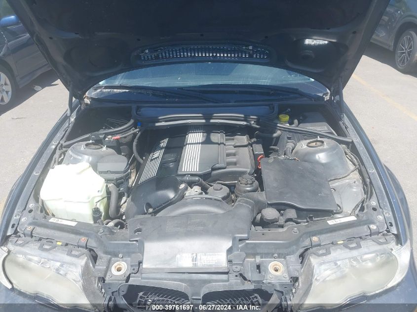 2001 BMW 330Ci VIN: WBABN53461JU30386 Lot: 39761697