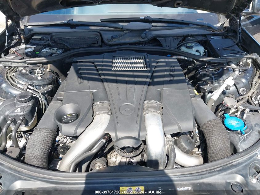 2012 Mercedes-Benz S-Class 550 4Matic VIN: WDDNG9EBXCA452476 Lot: 39761726
