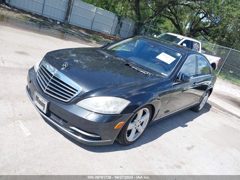 2012 Mercedes-Benz S-Class 550 4Matic VIN: WDDNG9EBXCA452476 Lot: 39761726