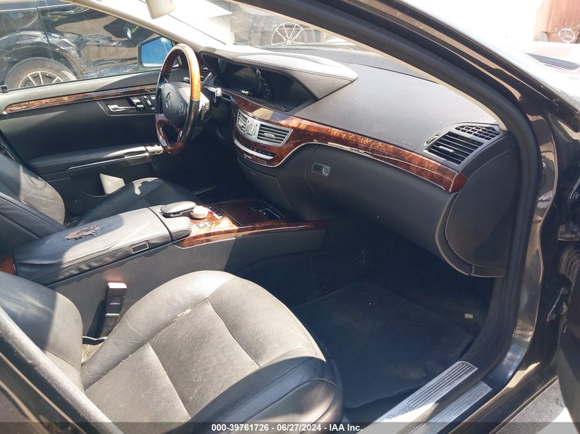 2012 Mercedes-Benz S-Class 550 4Matic VIN: WDDNG9EBXCA452476 Lot: 39761726
