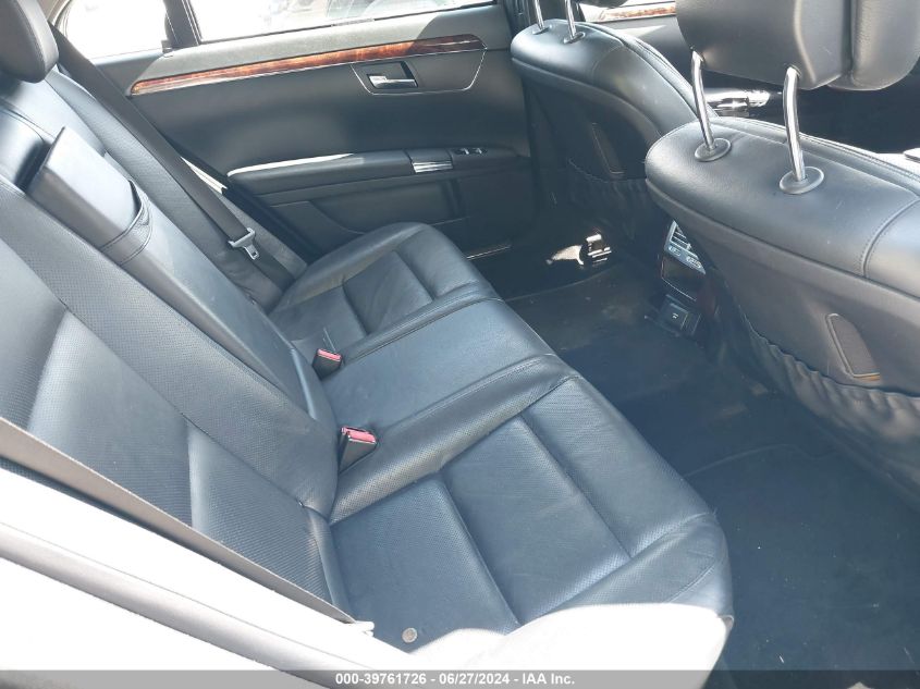 2012 Mercedes-Benz S-Class 550 4Matic VIN: WDDNG9EBXCA452476 Lot: 39761726