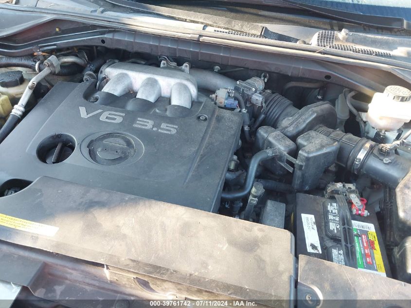 2005 Nissan Murano Sl VIN: JN8AZ08W05W439744 Lot: 39761742