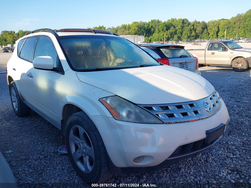 2005 Nissan Murano Sl VIN: JN8AZ08W05W439744 Lot: 39761742