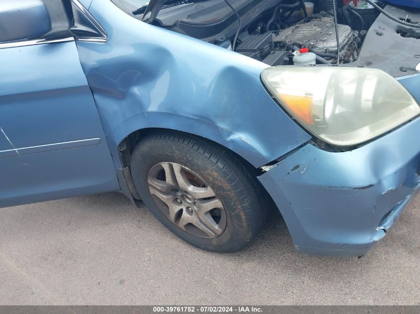 2006 Honda Odyssey Ex-L VIN: 5FNRL38636B035618 Lot: 39761752