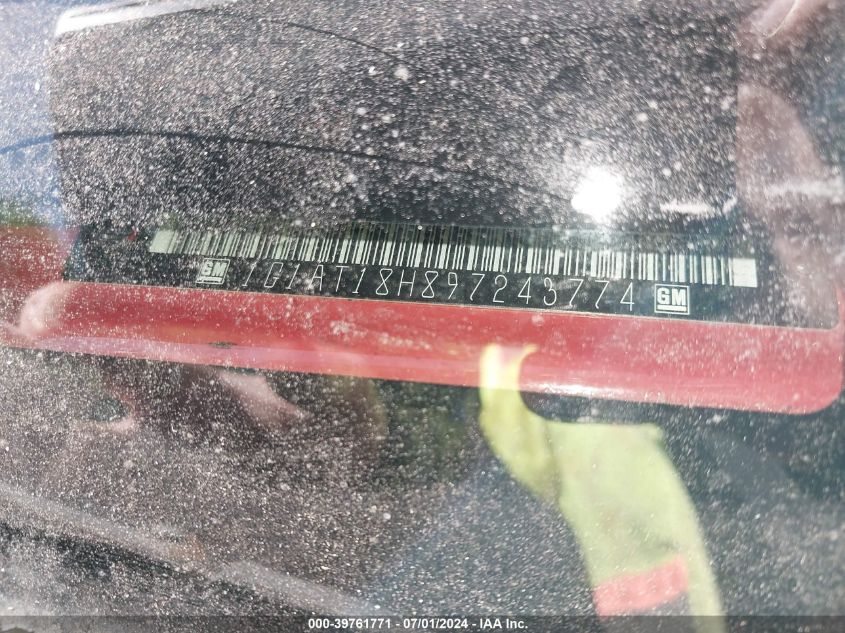 2009 Chevrolet Cobalt Lt VIN: 1G1AT18H897243774 Lot: 39761771