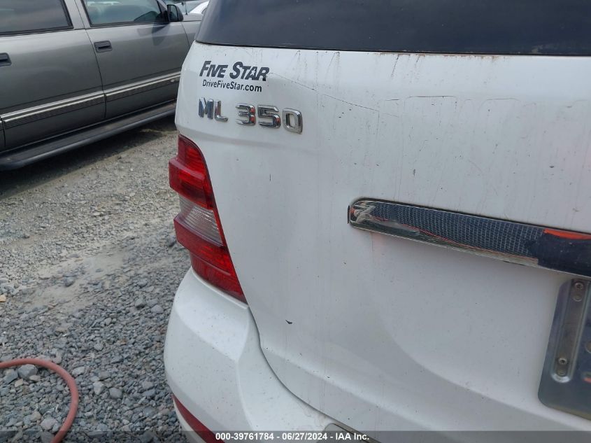 2011 Mercedes-Benz Ml 350 4Matic VIN: 4JGBB8GB9BA719264 Lot: 39761784