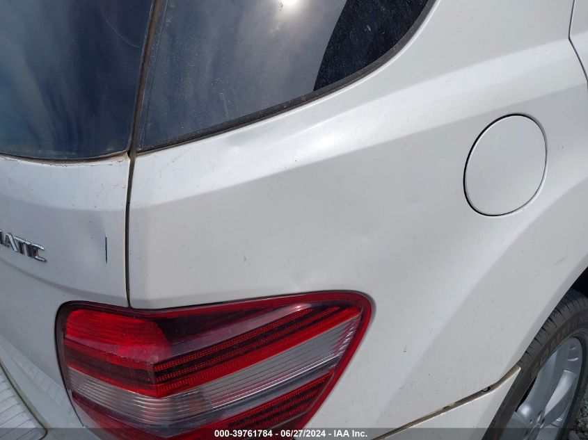 2011 Mercedes-Benz Ml 350 4Matic VIN: 4JGBB8GB9BA719264 Lot: 39761784