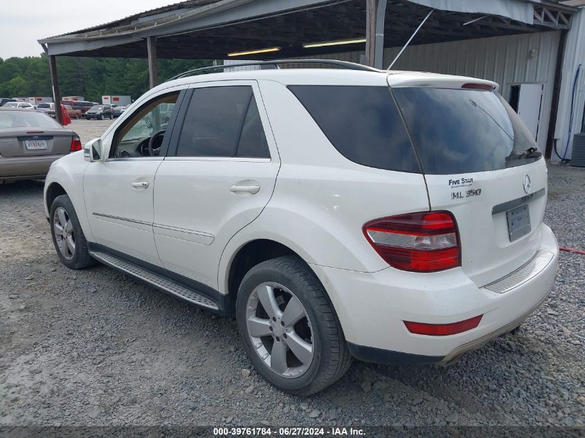 2011 Mercedes-Benz Ml 350 4Matic VIN: 4JGBB8GB9BA719264 Lot: 39761784
