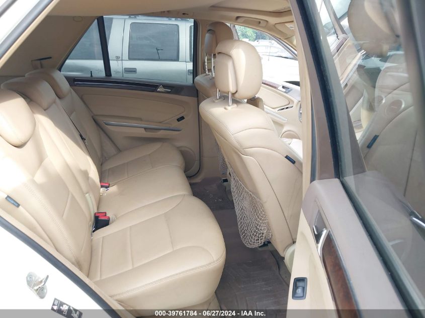 2011 Mercedes-Benz Ml 350 4Matic VIN: 4JGBB8GB9BA719264 Lot: 39761784