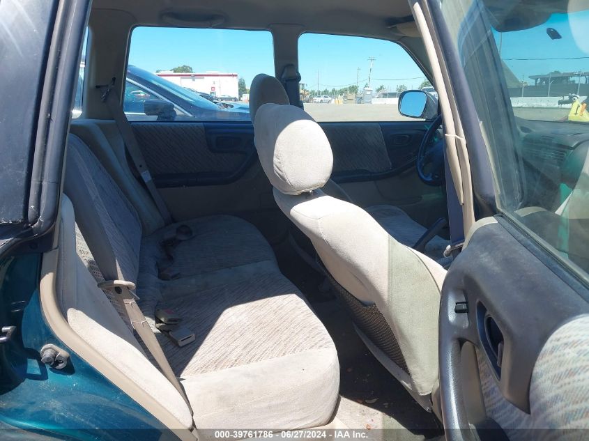 2000 Subaru Forester S VIN: JF1SF655XYG727086 Lot: 39761786