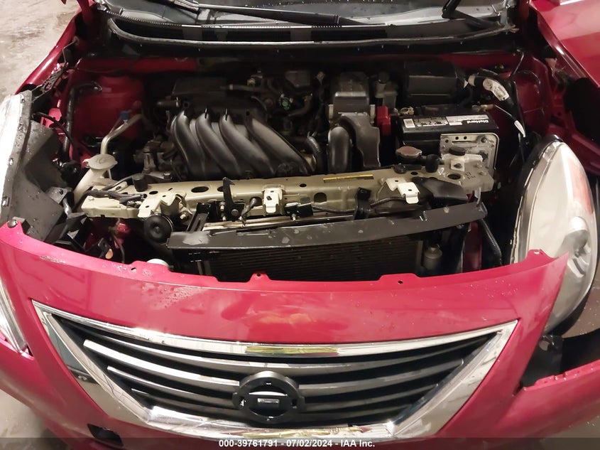 2012 Nissan Versa 1.6 Sv VIN: 3N1CN7AP8CL941757 Lot: 39761791