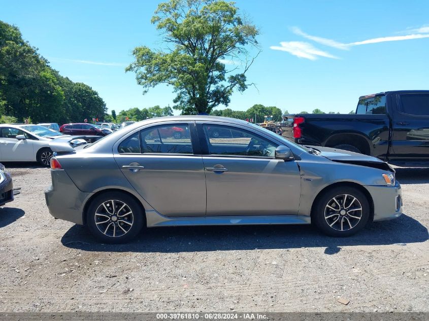 2017 Mitsubishi Lancer Es VIN: JA32U2FU1HU015130 Lot: 39761810