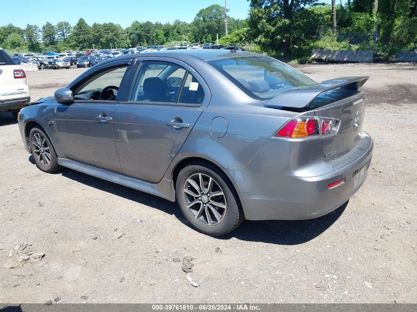 2017 Mitsubishi Lancer Es VIN: JA32U2FU1HU015130 Lot: 39761810