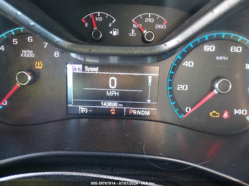 2016 Chevrolet Colorado Z71 VIN: 1GCGSDE31G1205575 Lot: 39761814