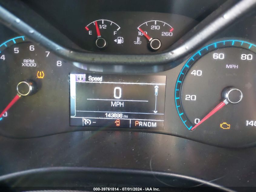 2016 Chevrolet Colorado Z71 VIN: 1GCGSDE31G1205575 Lot: 39761814