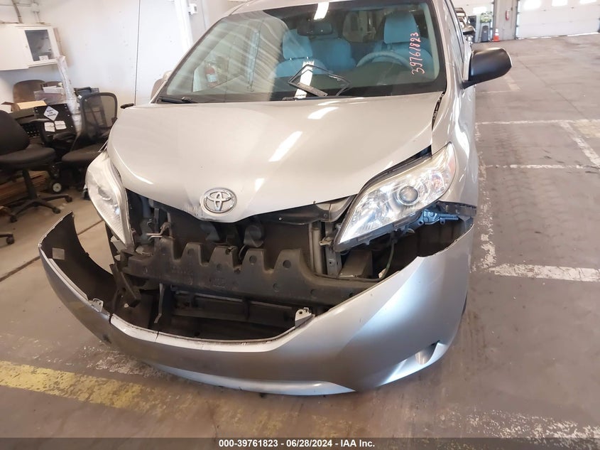 2012 Toyota Sienna Le V6 8 Passenger VIN: 5TDKK3DC2CS253668 Lot: 39761823