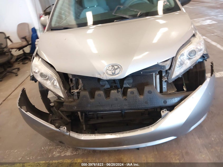 2012 Toyota Sienna Le V6 8 Passenger VIN: 5TDKK3DC2CS253668 Lot: 39761823