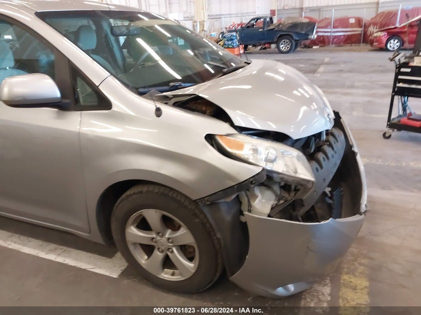 2012 Toyota Sienna Le V6 8 Passenger VIN: 5TDKK3DC2CS253668 Lot: 39761823