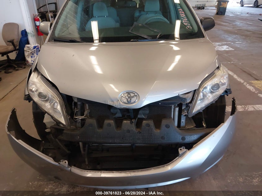 2012 Toyota Sienna Le V6 8 Passenger VIN: 5TDKK3DC2CS253668 Lot: 39761823