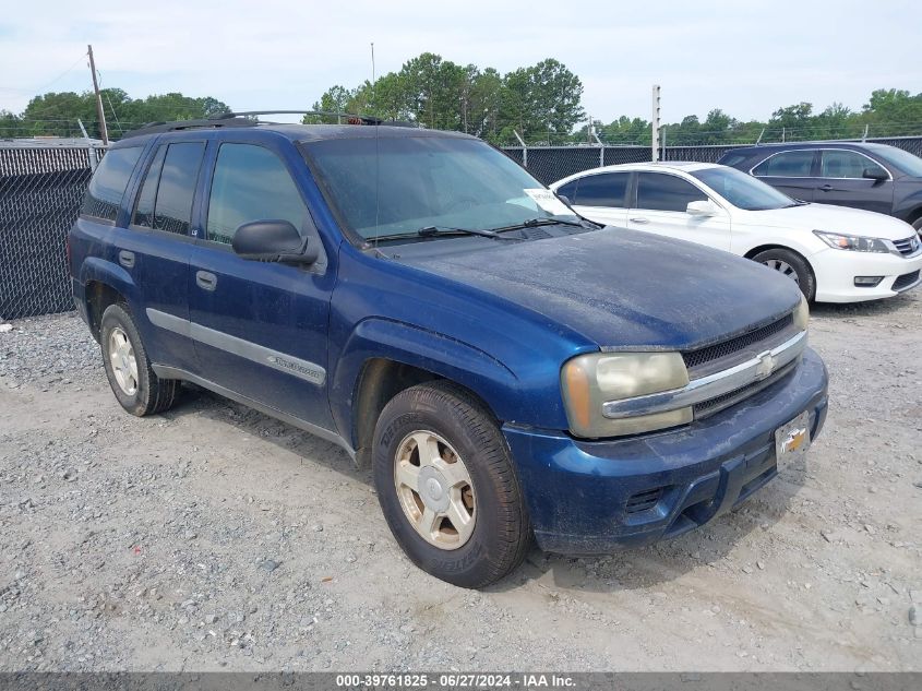 2003 Chevrolet Trailblazer Ls VIN: 1GNDS13S932353657 Lot: 39761825