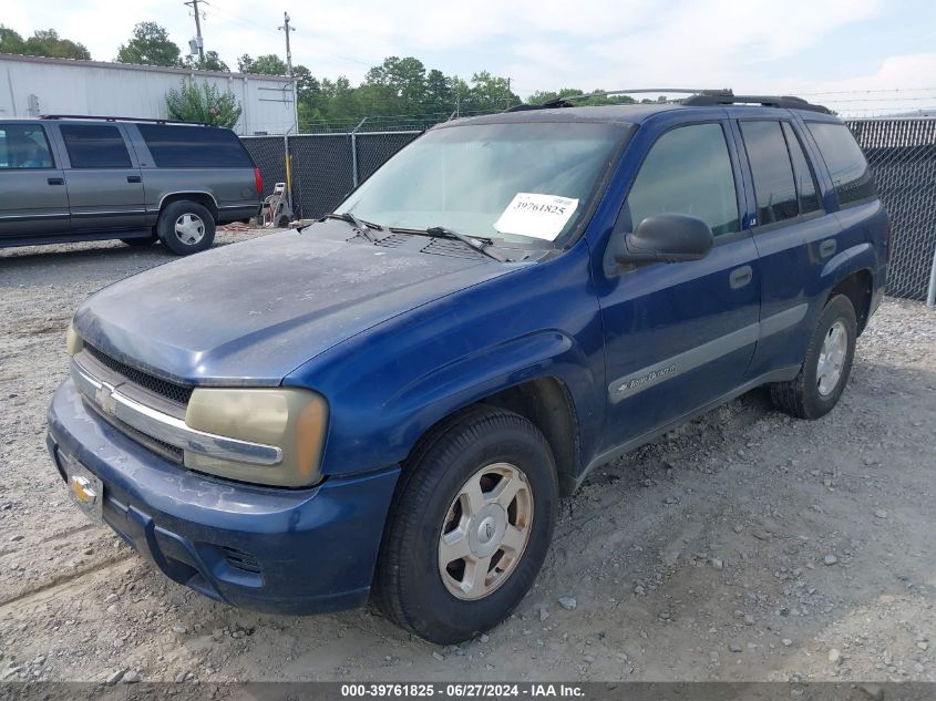 2003 Chevrolet Trailblazer Ls VIN: 1GNDS13S932353657 Lot: 39761825