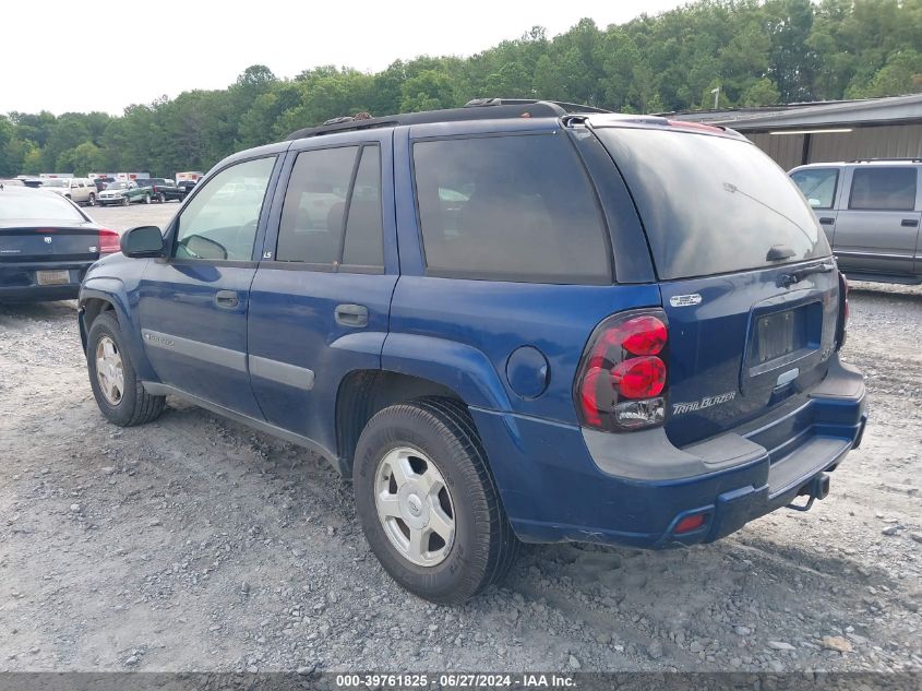 2003 Chevrolet Trailblazer Ls VIN: 1GNDS13S932353657 Lot: 39761825