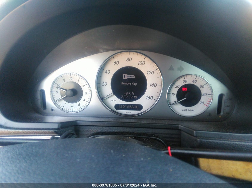 2009 Mercedes-Benz E 350 VIN: WDBUF56X09B416065 Lot: 39761835