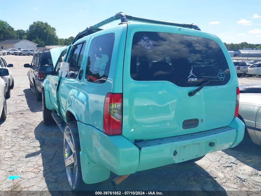 2002 Nissan Xterra Xe VIN: 5N1ED28T22C538927 Lot: 39761852