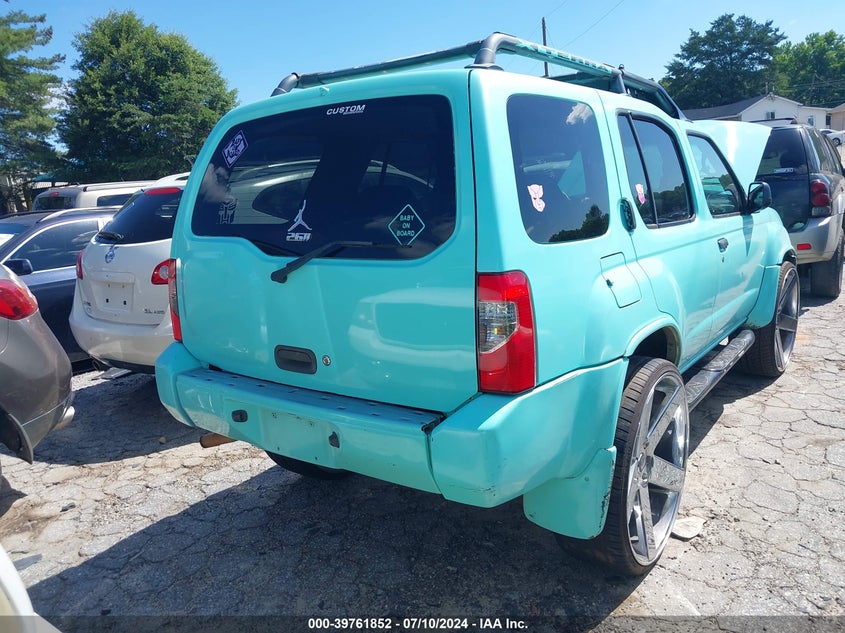 2002 Nissan Xterra Xe VIN: 5N1ED28T22C538927 Lot: 39761852