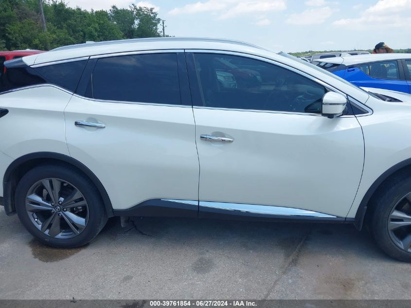 2021 Nissan Murano Platinum Fwd VIN: 5N1AZ2DJ4MC116732 Lot: 39761854