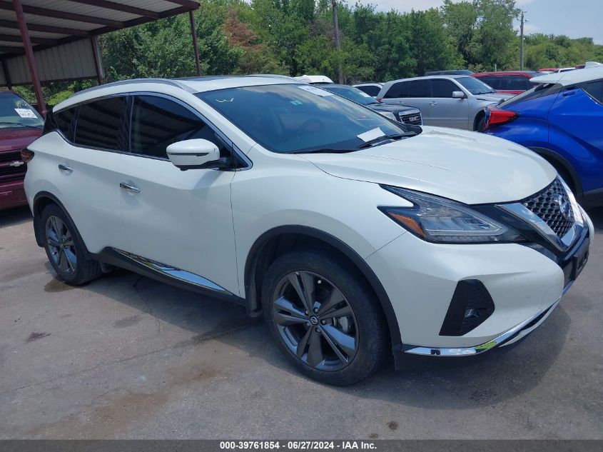 2021 Nissan Murano Platinum Fwd VIN: 5N1AZ2DJ4MC116732 Lot: 39761854