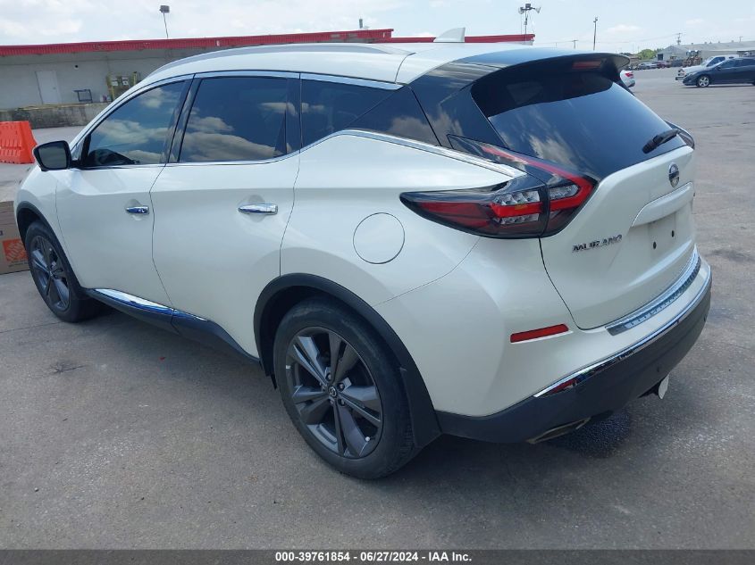 2021 Nissan Murano Platinum Fwd VIN: 5N1AZ2DJ4MC116732 Lot: 39761854