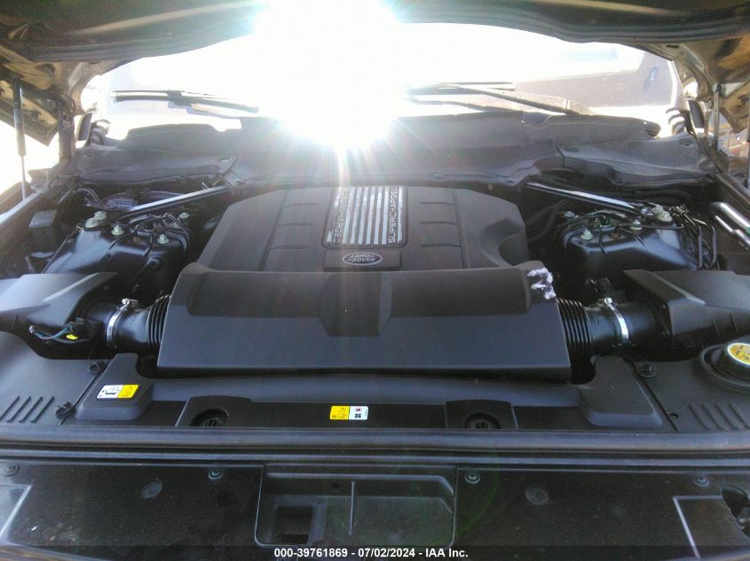 2017 Land Rover Range Rover 3.0L V6 Supercharged Hse VIN: SALGS2FV0HA340173 Lot: 39761869