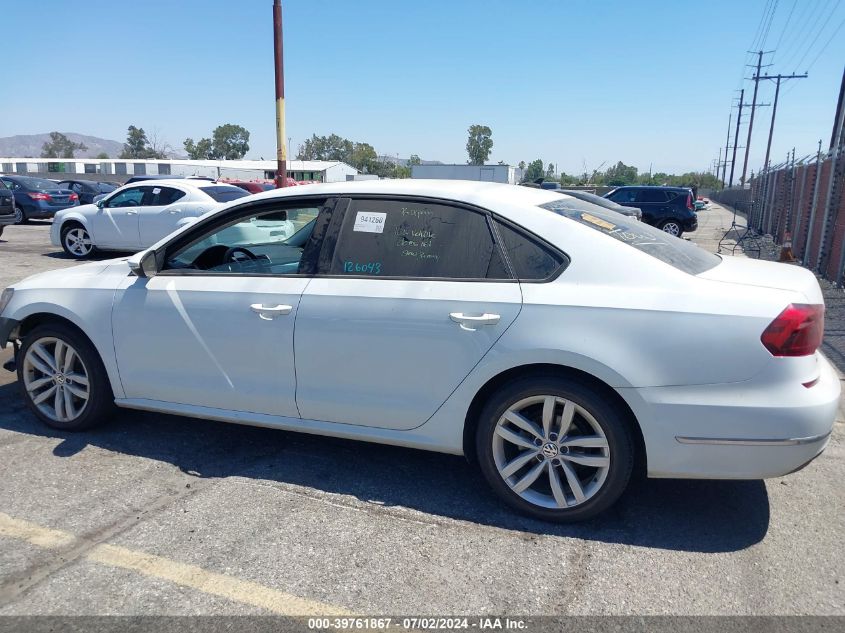 2019 Volkswagen Passat 2.0T Wolfsburg Edition VIN: 1VWLA7A36KC009098 Lot: 39761867