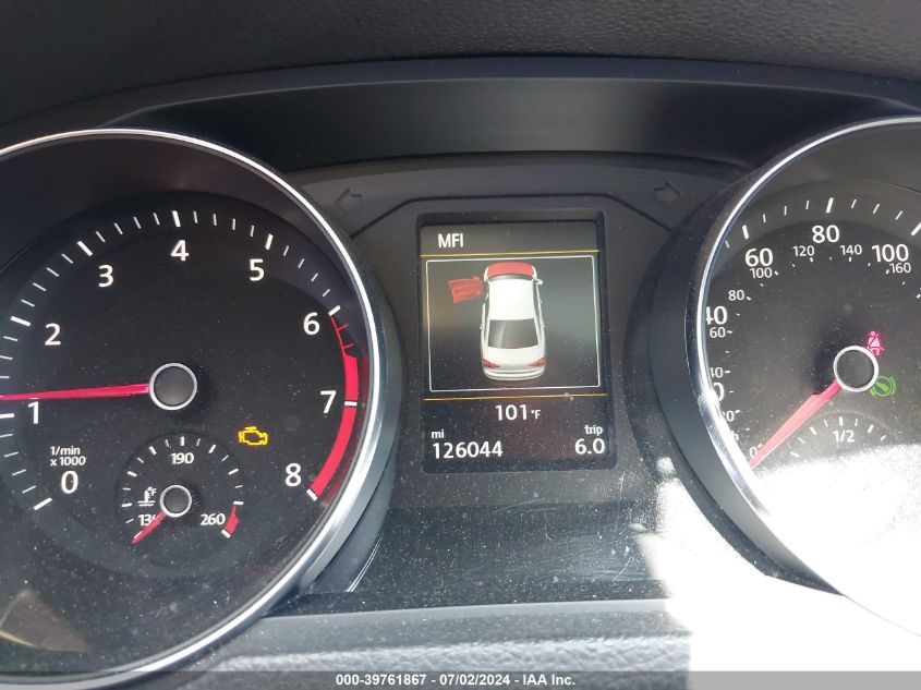 2019 Volkswagen Passat 2.0T Wolfsburg Edition VIN: 1VWLA7A36KC009098 Lot: 39761867