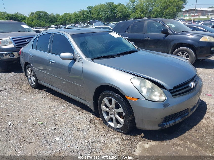 2005 Infiniti G35X VIN: JNKCV51FX5M307270 Lot: 39761860