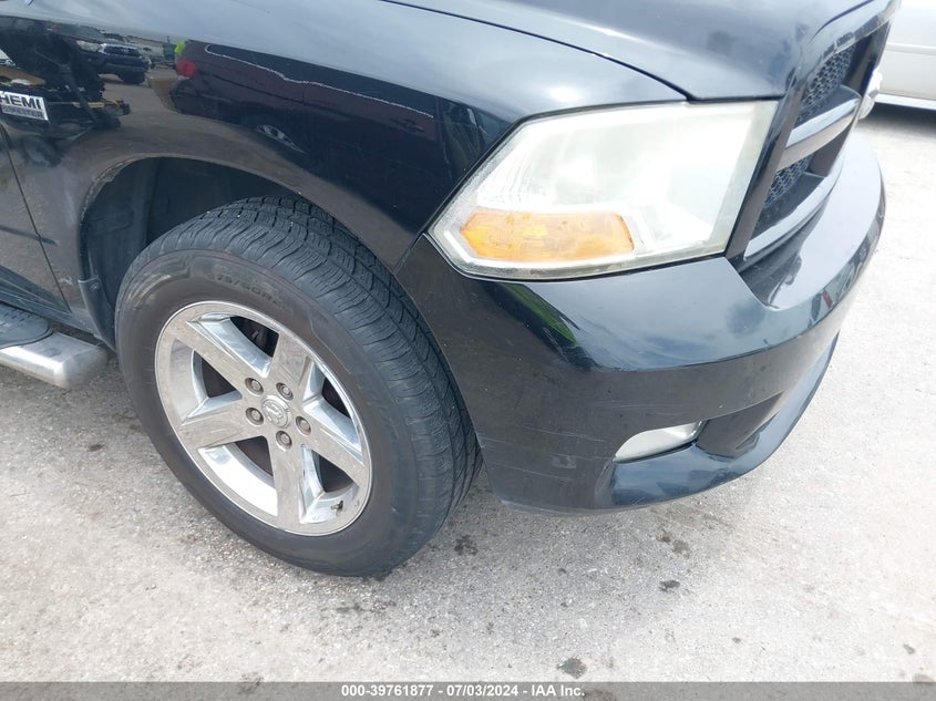 2012 Ram 1500 St VIN: 1C6RD6KT8CS156762 Lot: 39761877