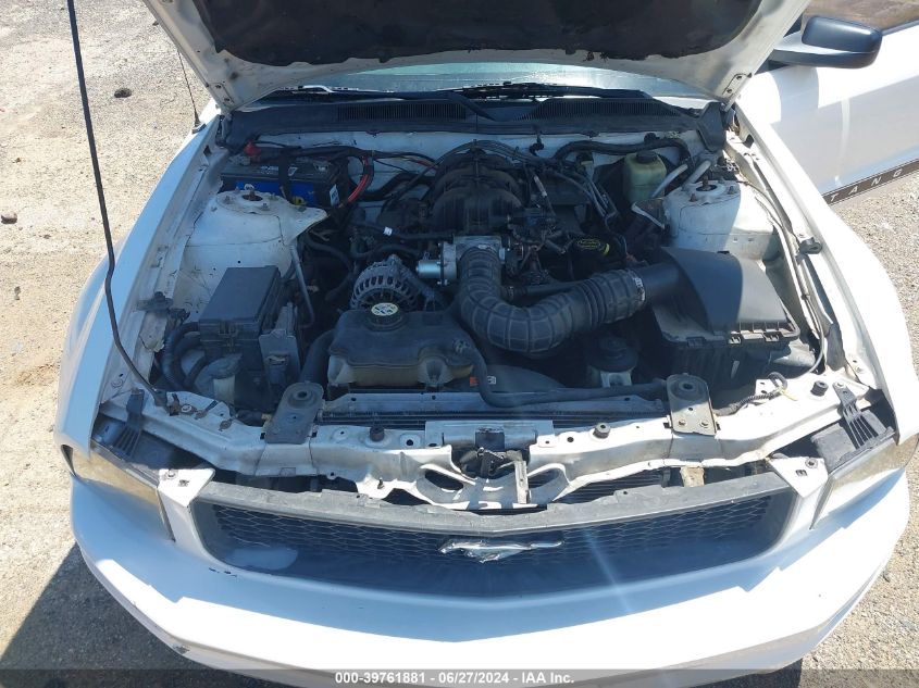 2006 Ford Mustang V6 VIN: 1ZVFT80N265179596 Lot: 39761881