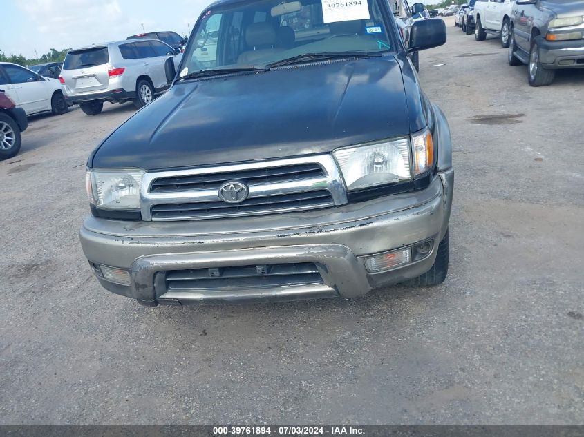 1999 Toyota 4Runner Limited V6 VIN: JT3GN87R7X0109492 Lot: 39761894