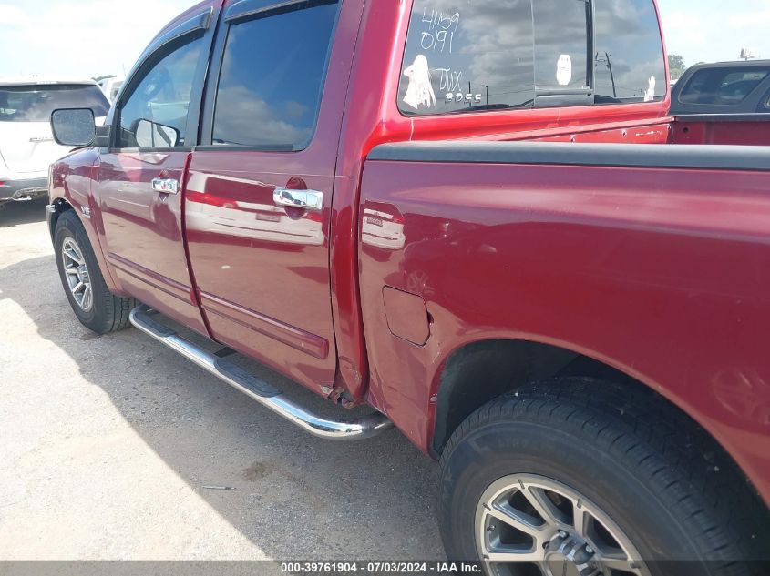 2004 Nissan Titan Se VIN: 1N6AA07A24N590191 Lot: 39761904