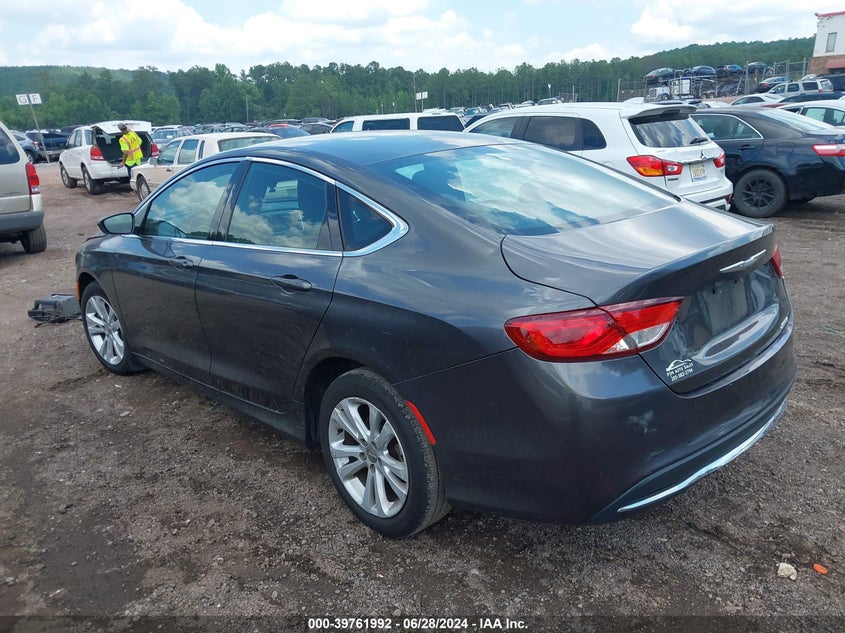 2016 CHRYSLER 200 LIMITED - 1C3CCCAB3GN104649