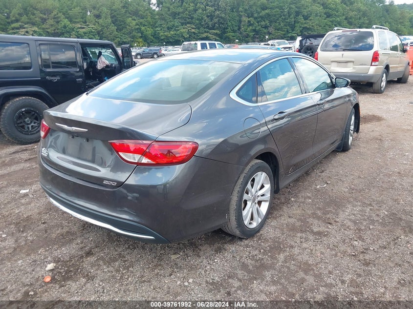 2016 CHRYSLER 200 LIMITED - 1C3CCCAB3GN104649