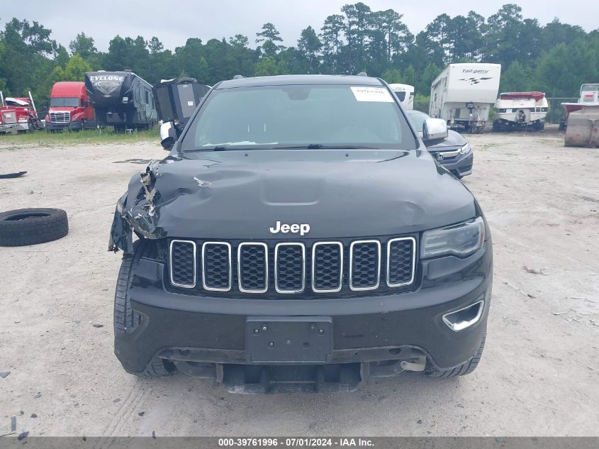 2017 Jeep Grand Cherokee Limited 4X2 VIN: 1C4RJEBG8HC850044 Lot: 39761996