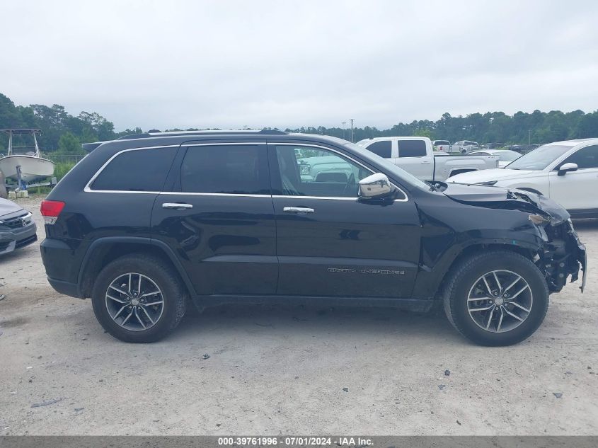 2017 Jeep Grand Cherokee Limited 4X2 VIN: 1C4RJEBG8HC850044 Lot: 39761996